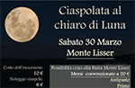 Ciaspolata al chiaro di luna al Monte Lisser con Guide Altopiano