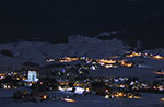 Moonlight snowshoe hike with Guide to Plateau Melette