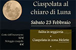 Ciaspolata al chiaro di luna alle Melette con Guide Altopiano