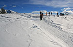 Schneeschuh Wanderung im Val Formica mit Guide Altopiano: Blicke über die Grenze