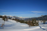 Schneeschuh Wanderung zur Corbin Costo Alto mit Guide Altopiano Sonntag März 10