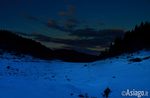 Full moon snowshoe hike with Alpine hut Bar, Asiago plateau .19 March