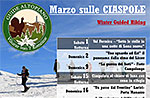 MARZO SULLE CIASPOLE con Guide Altopiano - Programma Ciaspolate marzo 2014