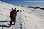 Schneeschuh Wanderung zum Monte Longara mit Guide Altopiano