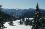 Wanderung im Schnee und Alphütte Bar Mittagessen, Asiago Hochebene 2016