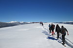 Naturalist Schneeschuh-Wanderung, Alpine Hütte Rechtsanwalt Asiago Hochebene 29 Dezember