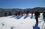 Wanderung Schneeschuhtour-mit Mittagessen an der Alpine Hütte Bar, Asiago Hochebene