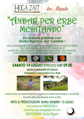 Andar per erbe con lisa cantele e giulia rigoni Andar per erbe con lisa cantele e giulia rigoni