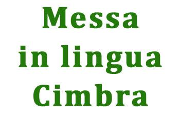 Messa in lingua Cimbra