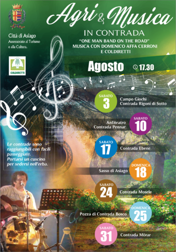 Agri e musica in contrada ad Asiago