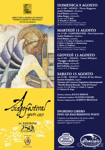 Asiago festival 2020 Asiago festival 2020