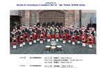 Pipe Band und Trommeln von 32° Rgt. Trans. Die britische Armee am Asiago Hochebene-22-23-24 September 2017