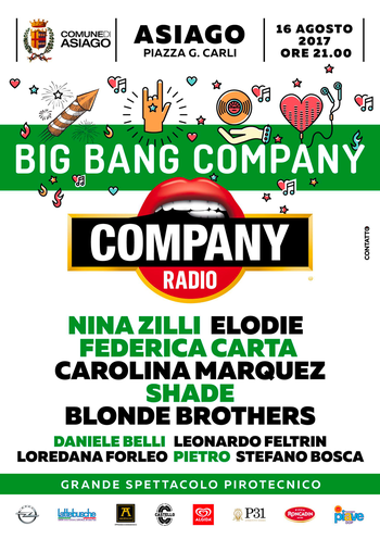 Big bang Company ad Asiago 2017 Big bang Company ad Asiago 2017