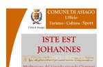 "ISTE EST IOHANNES" Gregorianische Gesänge in der Kathedrale San Matteo di Asiago - Sonntag, 24. Juli 2022