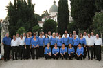 Concert with the choir s. Biagio, the singers and the Vicenza Trissino's Brass E