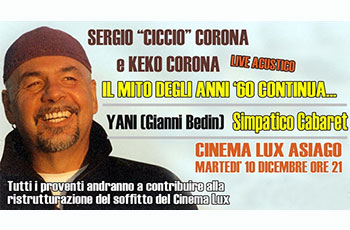 Sergio Ciccio Corona ad Asiago