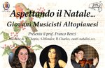 Waiting for Christmas-concert of Young Musicians at Asiago plateau's-16 December 2018