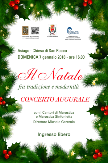 Concerto augurale ad asiago 2018