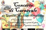 Carnival Concert with young Altopian musicians in Asiago - 23 February 2020