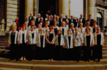 Concert with the choir Guido D'arezzo in Liège from Belgium, Roana August 21, 2014