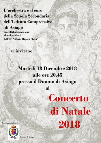 Concerto di natale 2018 scuola media Asiago