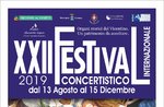 Organ Concert of the XXII International Concert Festival in Asiago - 25 August 2019