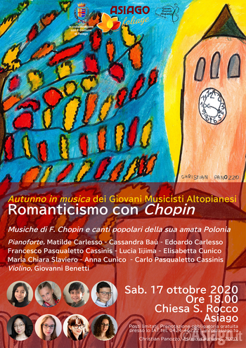 Concerto giovani musicisti altopianesi per Asiago Foliage 2020 Concerto giovani musicisti altopianesi per Asiago Foliage 2020