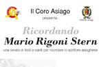 Concerto-racconto "Ricordando Mario Rigoni Stern" ad Asiago - 17 novembre 2018