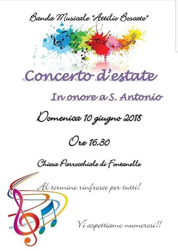 Concerto s.Antonio a Conco Concerto s.Antonio a Conco