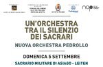 "An orchestra between the silence of the Sacrari" Concert - Asiago, 5 September 2021