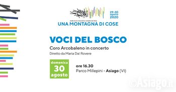 Concerto Voci del Bosco ad Asiago - Una Montagna di Cose
