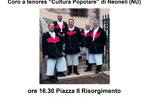 Esibizione del Coro a tenores “Cultura Popolare” di Neoneli ad Asiago - 3 febbraio 2018