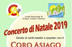 Concerto di Natale con il Coro Asiago a Enego - 28 dicembre 2019