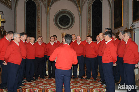 Concerto di Natale del Coro Asiago 4 gennaio 2022