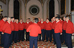 Konzert mit dem Chor Gallium Asiago, Asiago Hochebene, die 2. August 2014