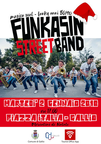 Funkasin Street Band a Gallio
