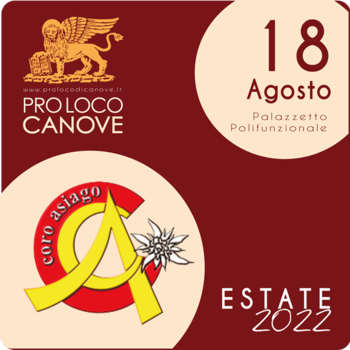 Il Coro di Asiago in concerto al Palazzetto di Canove di Roana - 18 agosto 2022