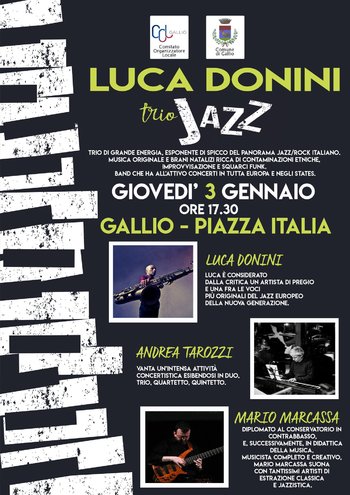 Luca Donini Trio Jazz a Gallio