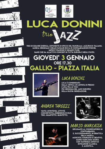 Luca Donini Trio Jazz a Gallio Luca Donini Trio Jazz a Gallio