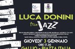 Musica dal vivo a Gallio con Luca Donini Trio Jazz - 3 gennaio 2019