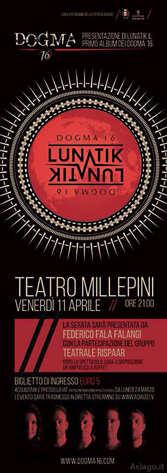 Presentazione album Lunatik DOGMA 16