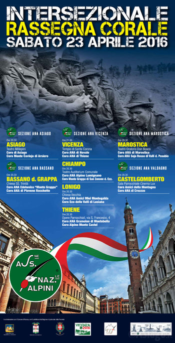 Rassegna corale intersezionale alpini 2016