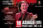 Concert by Red Canzian in Asiago August 18, 2014