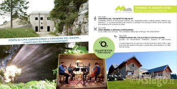 Suoni tra le malghe - Rifugio Campolongo 2020 Suoni tra le malghe - Rifugio Campolongo 2020