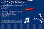 Concerto Gospel con Gruppo "Talk of da Town" a Canove di Roana 27 dicembre 2012