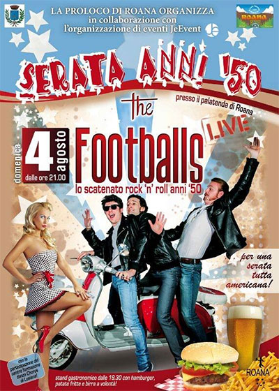 The Footballs serata anni 50