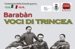 "VOCI DI TRINCEA" - Concerto per la Grande Guerra con la Compagnia Barabàn a Gallio - 23 agosto 2018