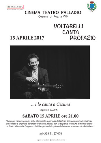 Voltarelli canta Profazio a Cesuna