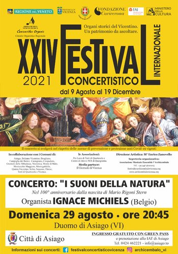 XXIV Festival Concertistico Internazionale Asiago 