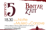 5 gennaio bintar zait una notte al museo